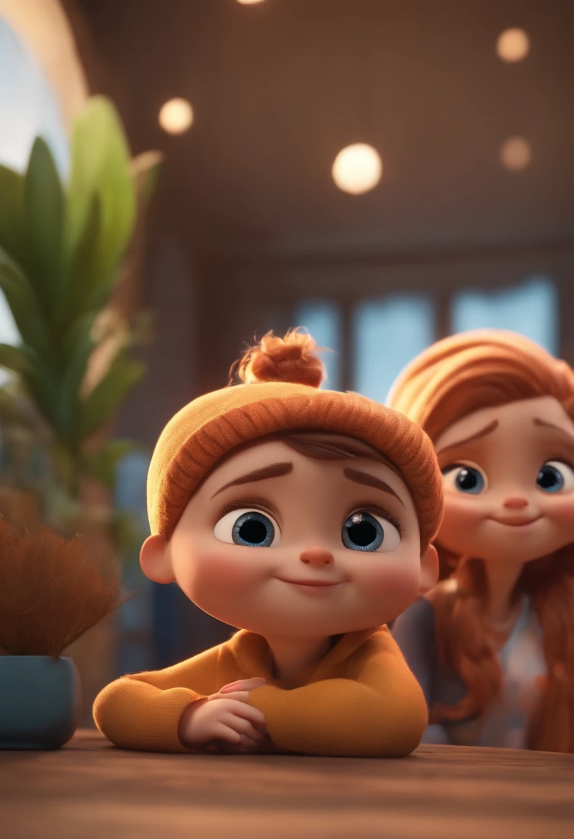 Three Sisters Cartoon Character,uma mais velha, uma mais nova e a do meio, They Smiling Animation Character, Caractere estilizado, animation style rendering, 3D estilizado, Arnold Maya render, 3 d render stylized, toon render keyshot, Personagem 3D, Personagem 3D, 3d rendering stylized, 3 d character render, personagem de desenho animado, Personagem de close up, Pose de personagem, (Estilo Pixar) (master part:1.2) (Bokeh) (best quality) (pele detalhada) (textura detalhada) (8k) (argila) (Cinematic lighting) (foco nítido