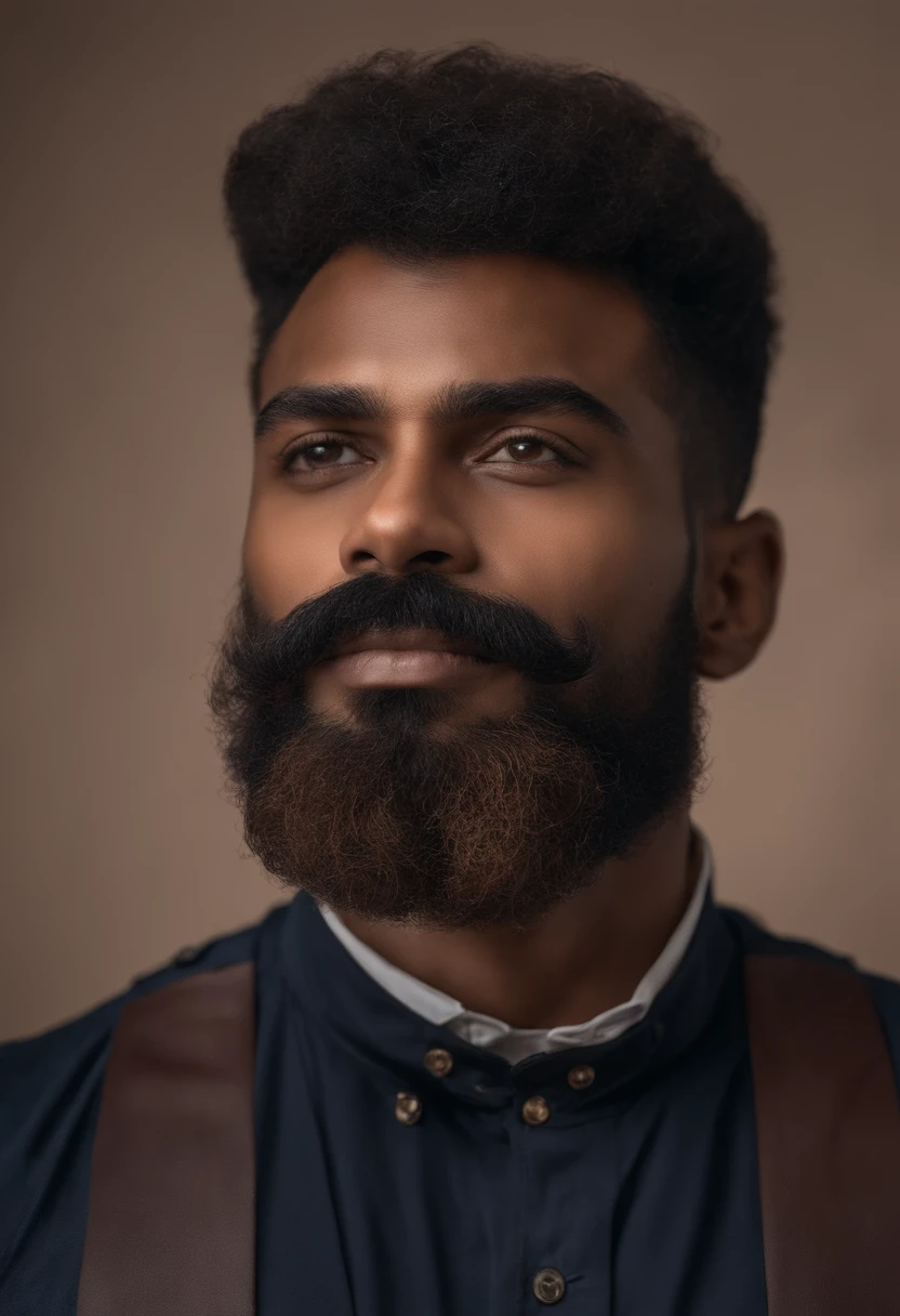 Homem africano musculoso com barba e bigode na camisa branca, best quality,4k,8k,homem muito atraente com barba, pelos faciais bem cuidados, FOFO, breath-taking, Realista, imagem ultrarrealista, Bigode Natural, macho velho,foto retrato suave 8 k, retrato muito detalhado, bigode grosso, estilo hiper-realista, barba fina e brilhante, pelos faciais curtos, Bartstoppeln, FOFO, rosto detalhado, retrato ultra realista, cabelos grisalhos,terno elegante, boca aberta,
