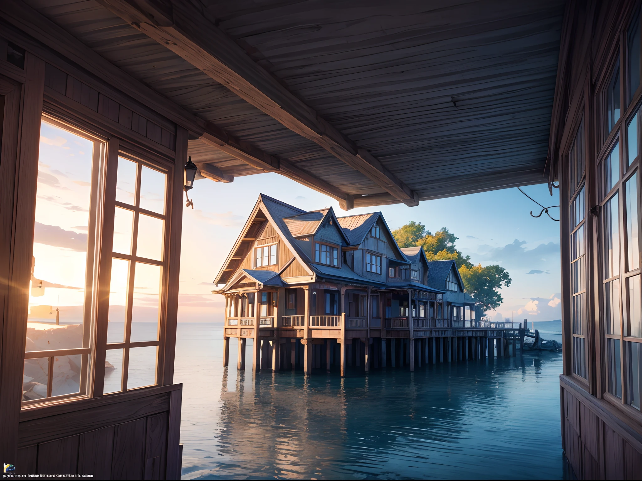 seaside house in Makrame style, ultra hd, realistic, vivid colors, highly detailed, UHD drawing, pen and ink, perfect composition, beautiful detailed intricate insanely detailed octane render trending on artstation, 8k artistic photography, photorealistic concept art, soft natural volumetric cinematic perfect light