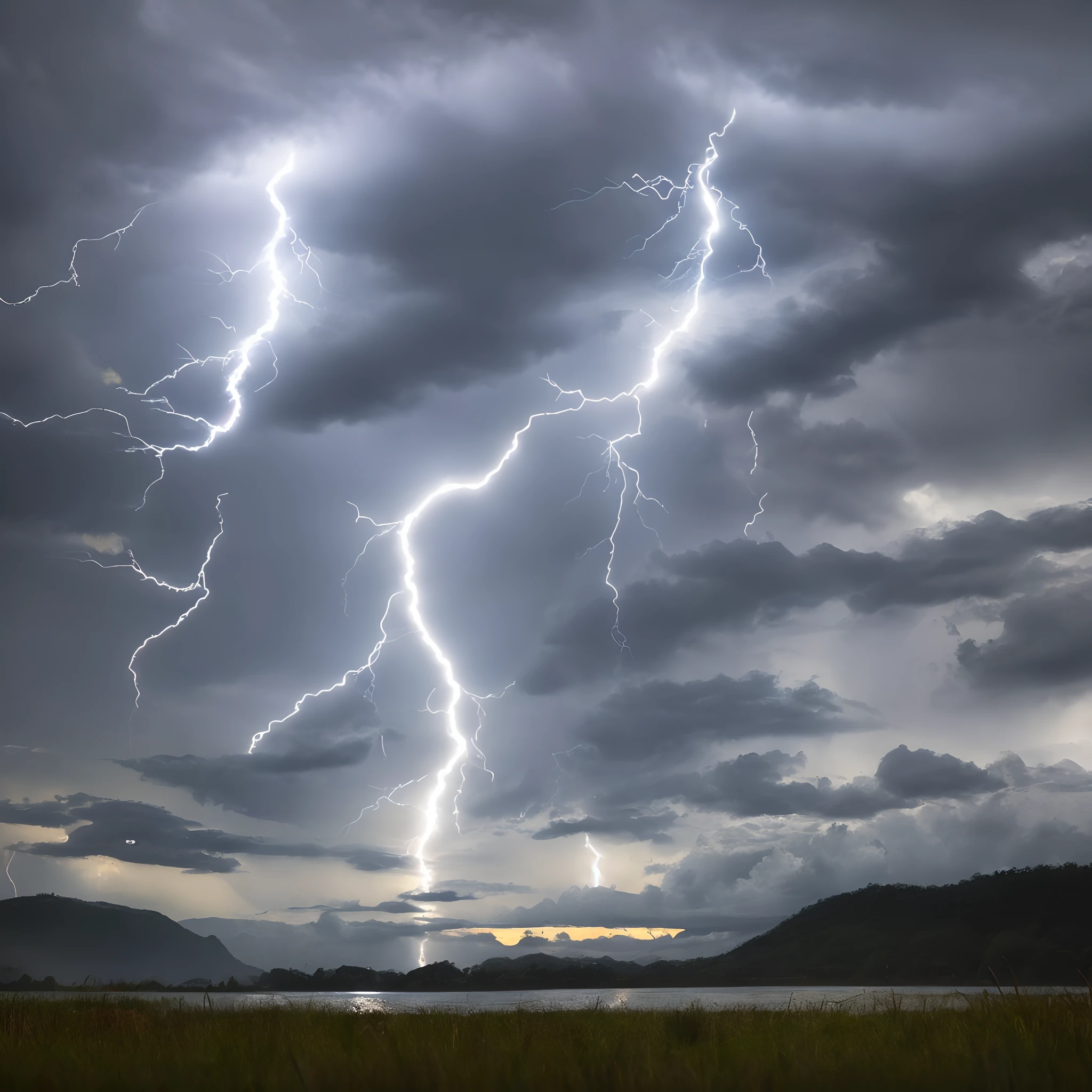 Realistic lightning