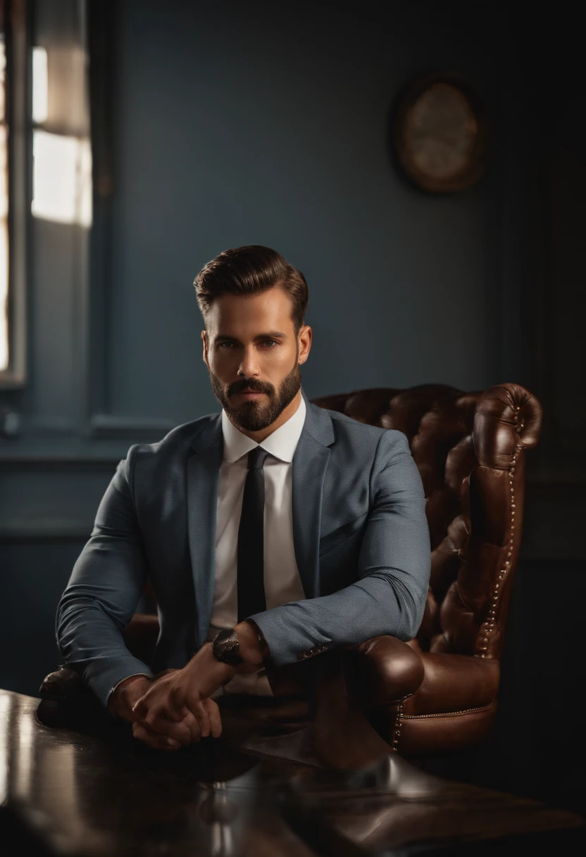 Hombre de traje, un poco de barba, Use un traje de negocios negro, Modelo ordenado, Muestra tu cara, Foto de perfil profesional, Ropa de negocios, Ropa de oficina, high resolucion, obra maestra, La mejor calidad, Intrincado alto detalle, Altamente detallado, foco nítido, textura, ojos detallados, profesional, 4k, Canon Filming, 85 mm, poca profundidad de campo, Kodak Color Vision, Cuerpo de ajuste perfecto, extremadamente detallado, Foto_\(ultra\), Foto realista, Postproceso, Maximum details, aspereza, vida real, ultra realista, rendering, Cinematographer, 8k UHD, Cinematographer (movie grain)