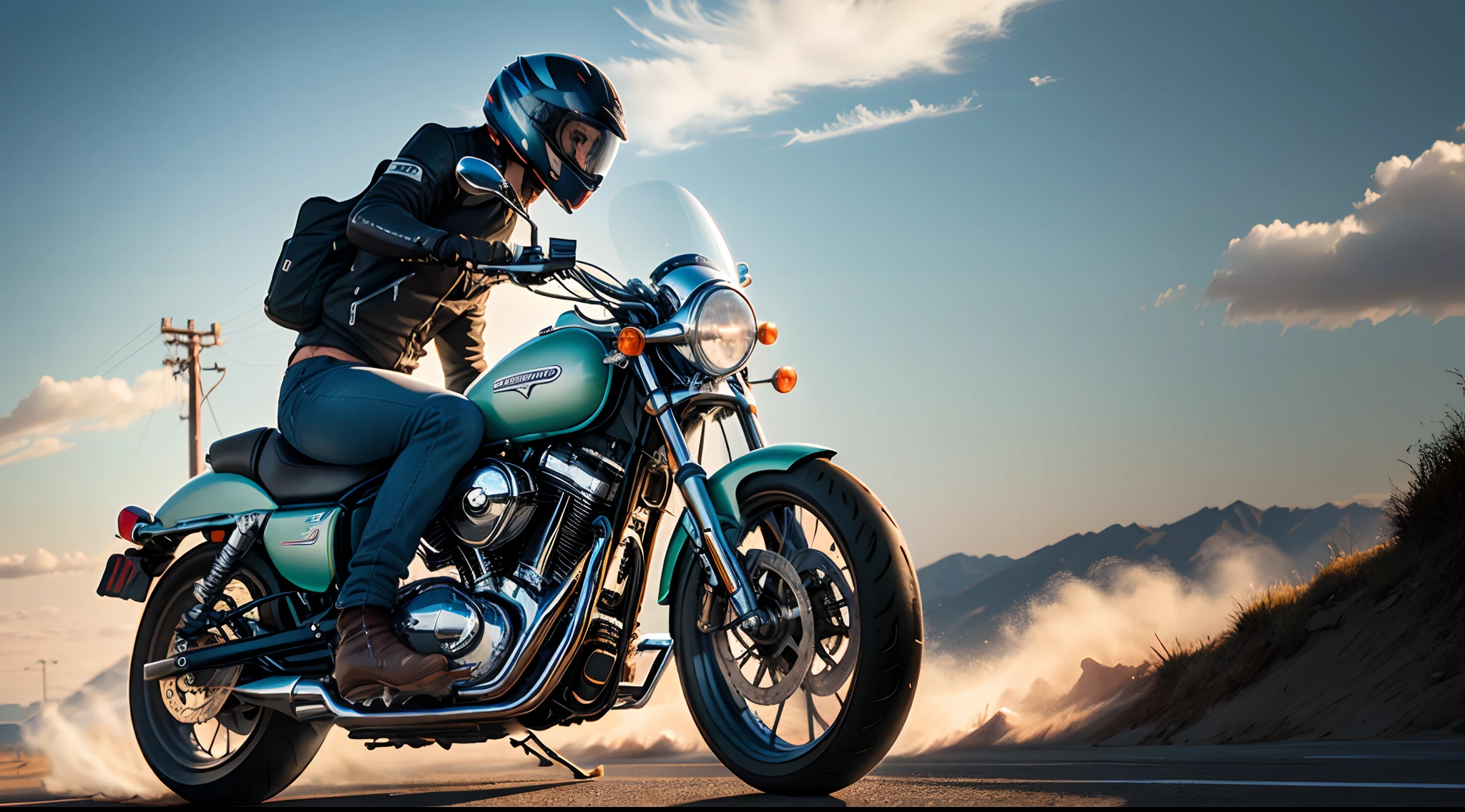 Motorcycle helmet
