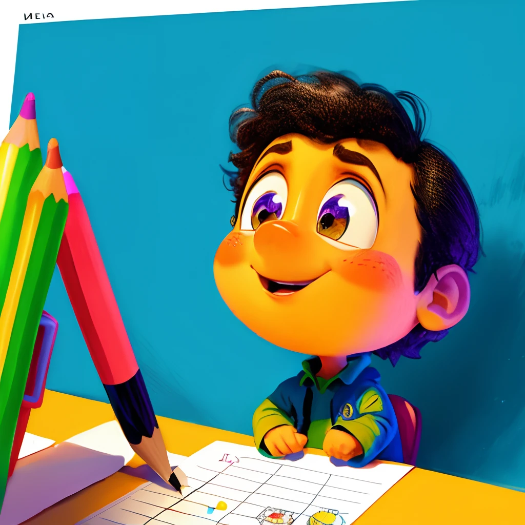 Pixar-style drawing of Marataizes