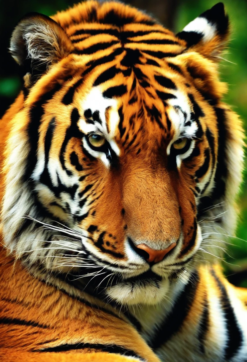 Powerful tiger
