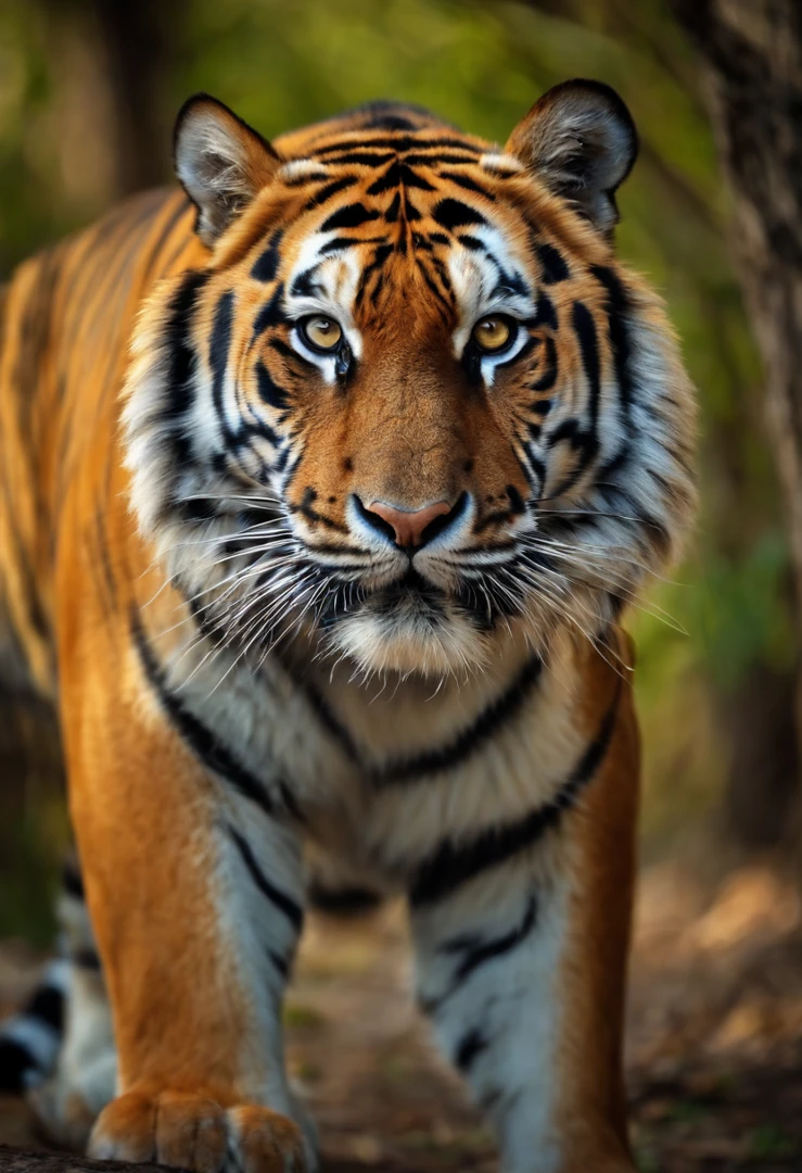 Powerful tiger