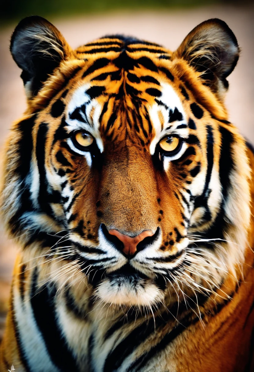Powerful tiger