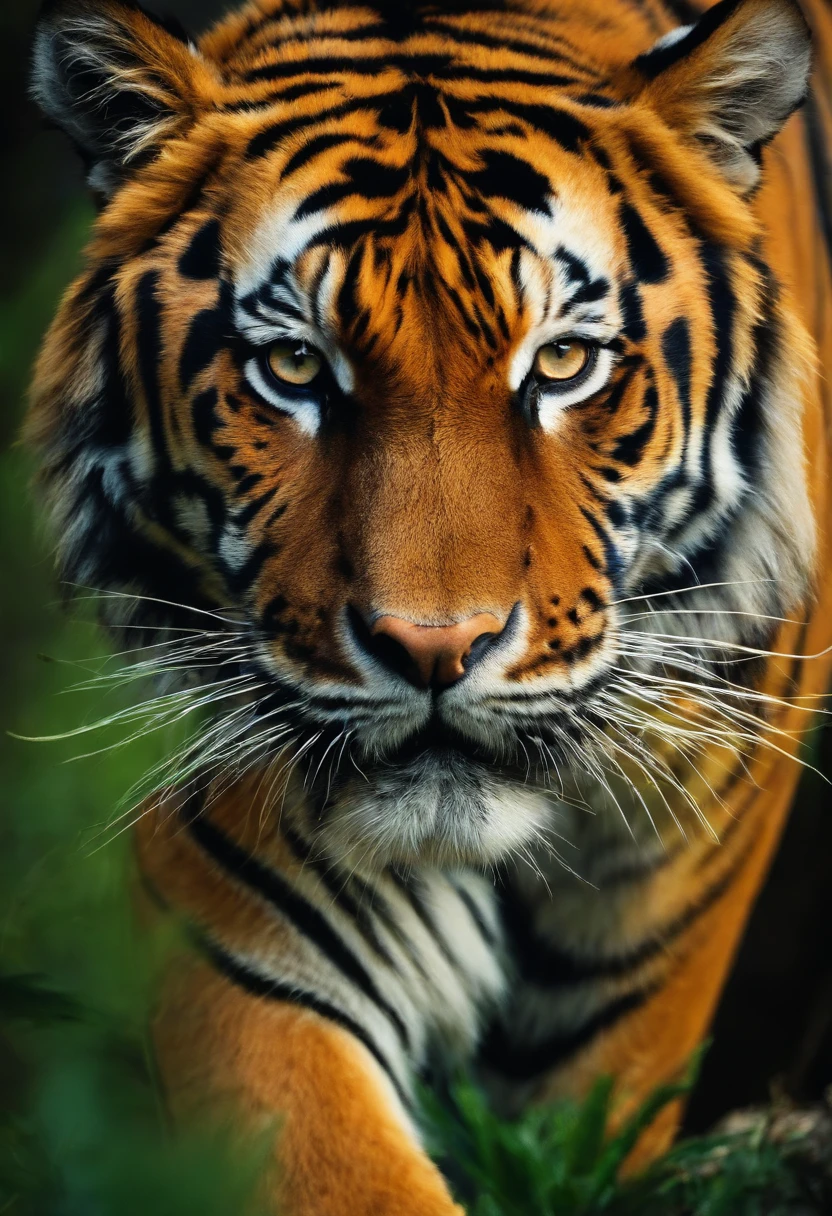 Powerful tiger