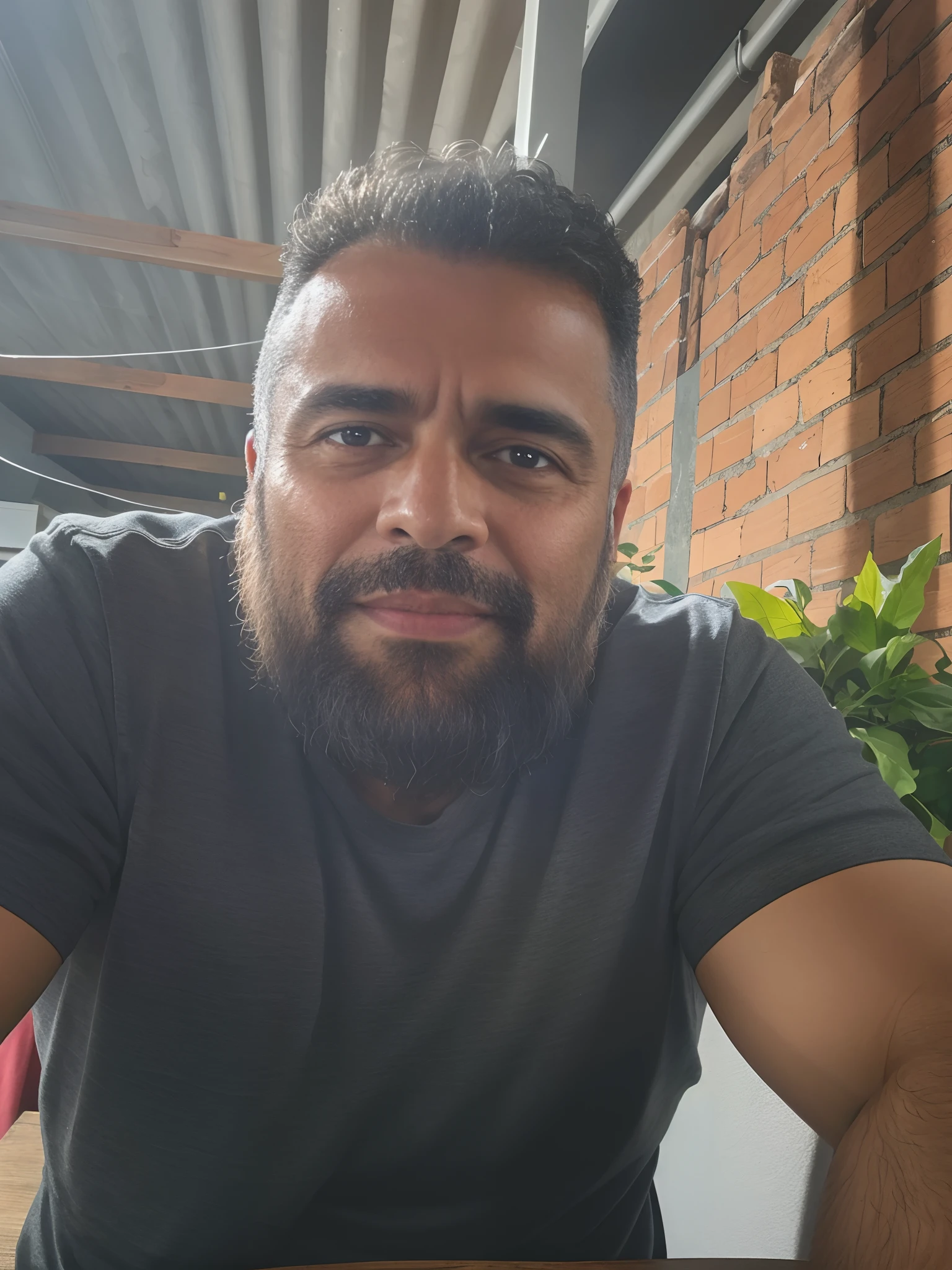there is a man sitting at a table with a plate of food, Homem de 4 0 anos, 38 anos, (38 anos), 3 6 anos, Homens de 45 anos, david rios ferreira, 3 2 anos, cerca de 3 5 anos, 35 anos, 3 5 anos, icaro carvalho