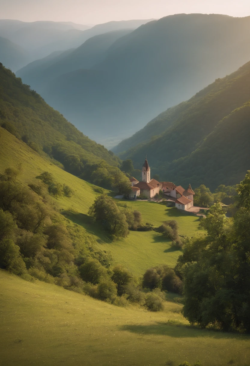 alta qualidade, altamente detalhado CG unidade 8k papel de parede bela paisagem pintura a Olhar pra paisagem