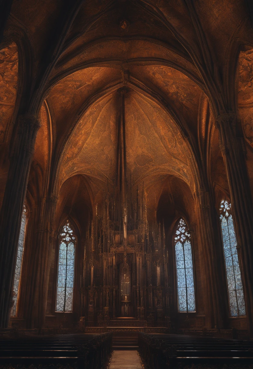 cosmico, hyper-detailed gothic art, numero 7,letra k, cor profunda, Fantastic, detalhes intrincados, tela inicial, cores complementares, arte conceitual de fantasia, 8K resolution, Gothic masterpiece