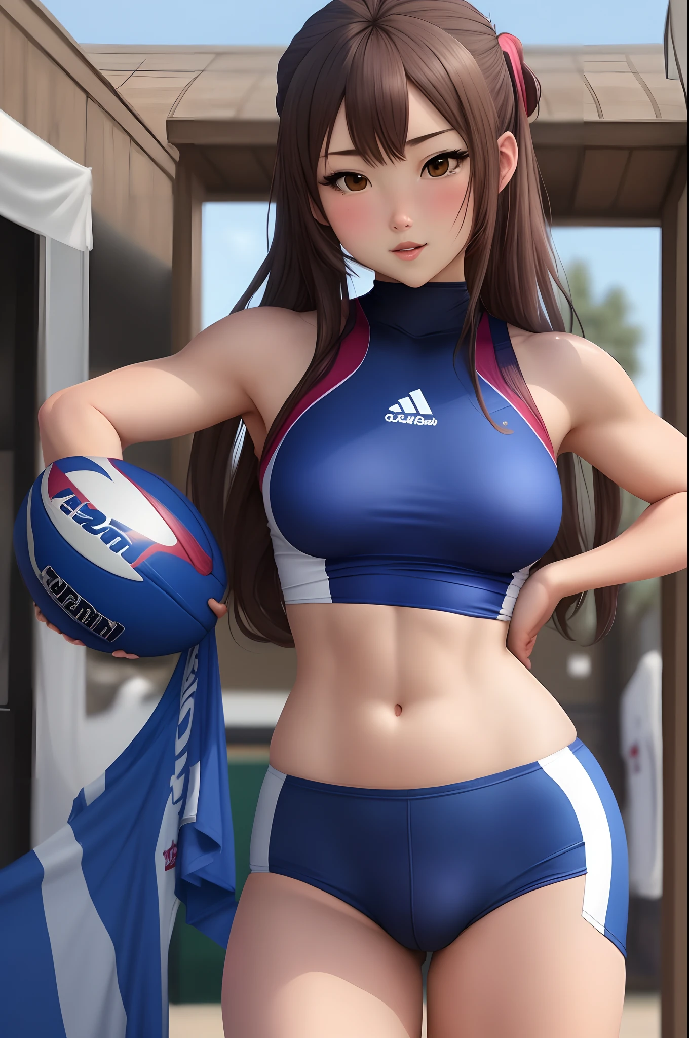 Sexy anime athlete girls