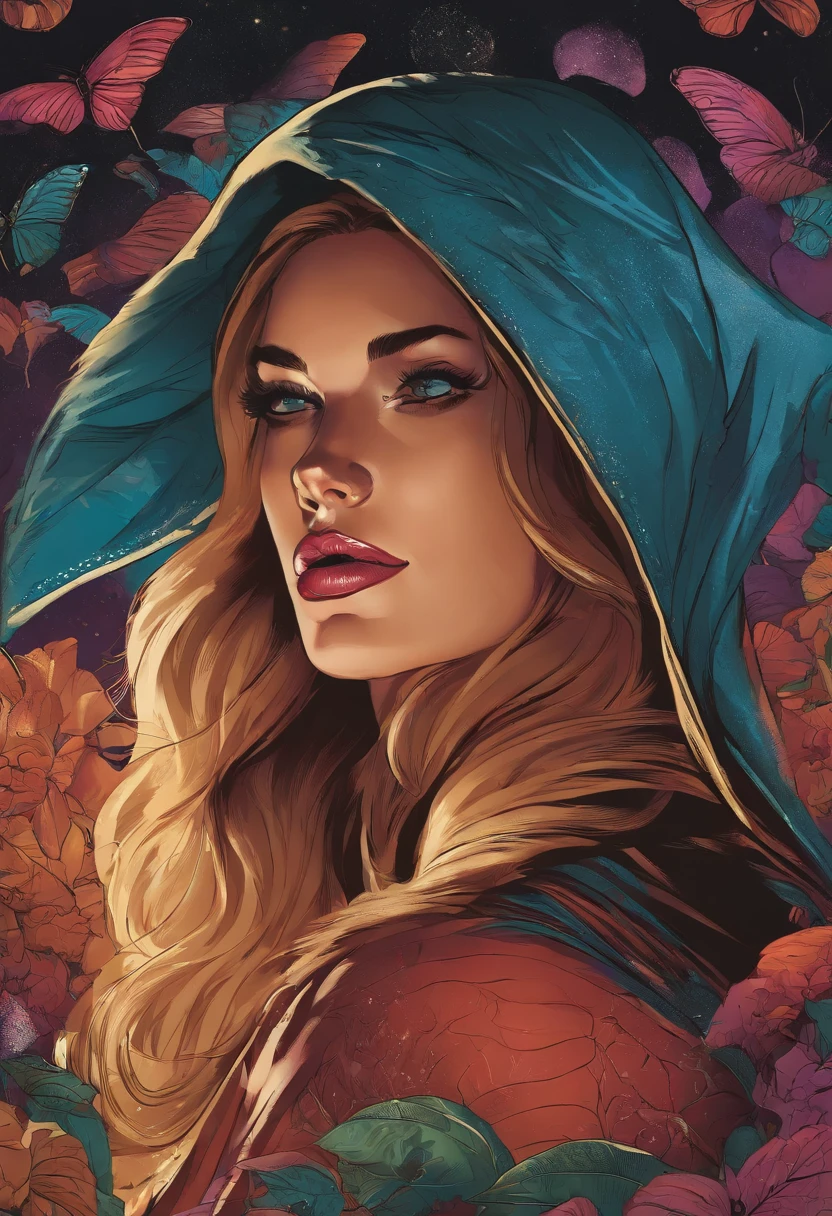comic cover, female, art by Diego Horácio Coglitore
