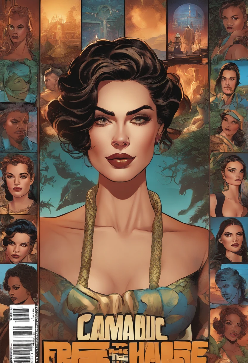 comic cover, female, art by Diego Horácio Coglitore