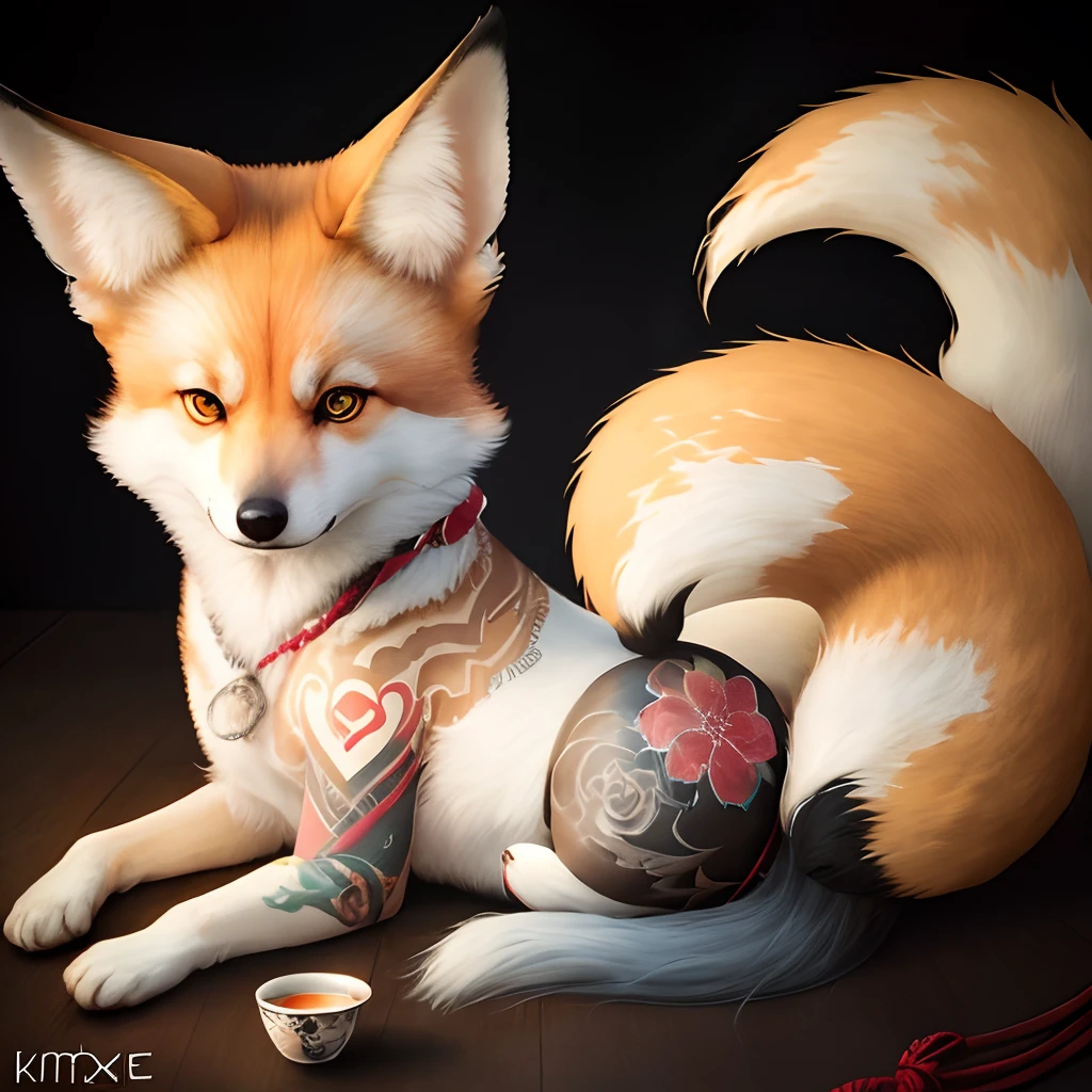 Kitsune tattoo