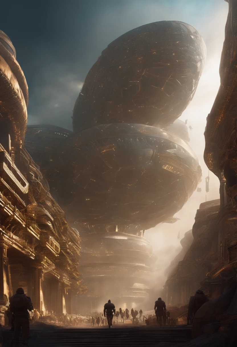 machine civilization,sophiscated structure body compound,techinical extravegant made-up,unique power system,weapon