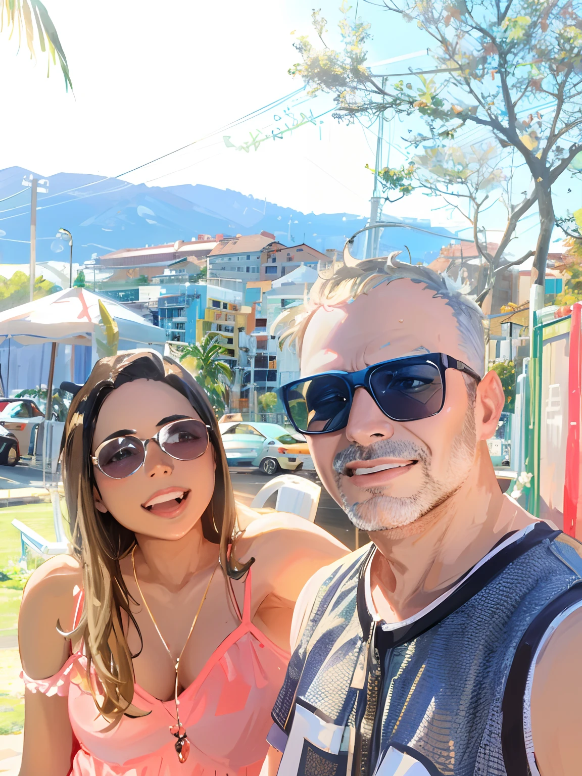 There are two people who are together on the grass, Directed by: Nandor Soldier, Directed by: Judith Gutierrez, andrea rocha, Directed by: Samuel Silva, divertindo-se, by Amelia Peláez, Directed by: Luis Miranda, imagem de perfil, instagram, Malika Favre, par, Postagem 4k, 4 k post, Directed by: Olivia Peguero
