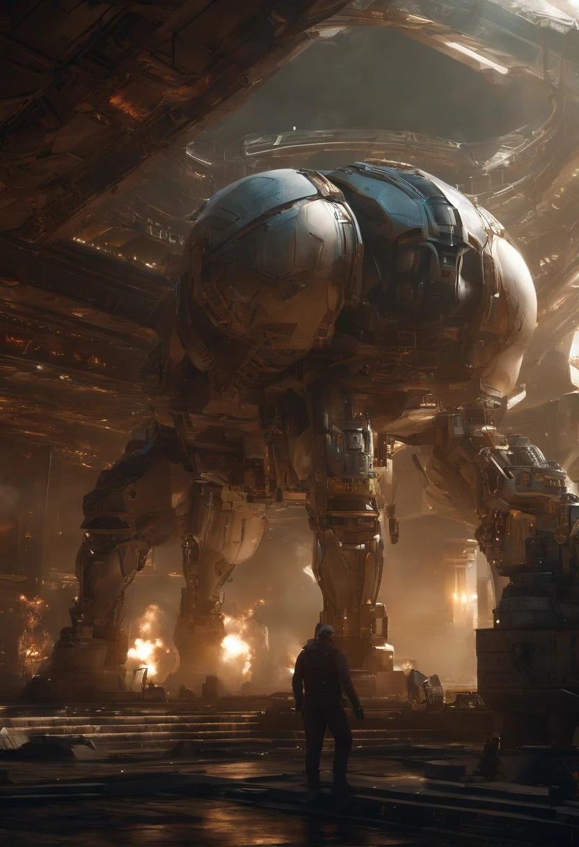 machine civilization,sophiscated structure body compound,techinical extravegant made-up,unique power system,weapon
