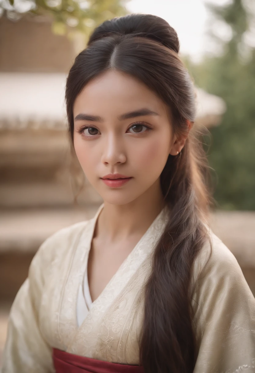 Surrealism, High detail, Cinema Lighting, Ray Tracing, viewing angle, Eye-level shot, Hyper HD, masterpiece, Textured skin, 4K, Highest quality, Beautiful woman in kimono, Background of the Danjiri Festival in Kishiwada, Osaka Prefecture, Japan、A glamorous atmosphere、Prompt Content Surprised、