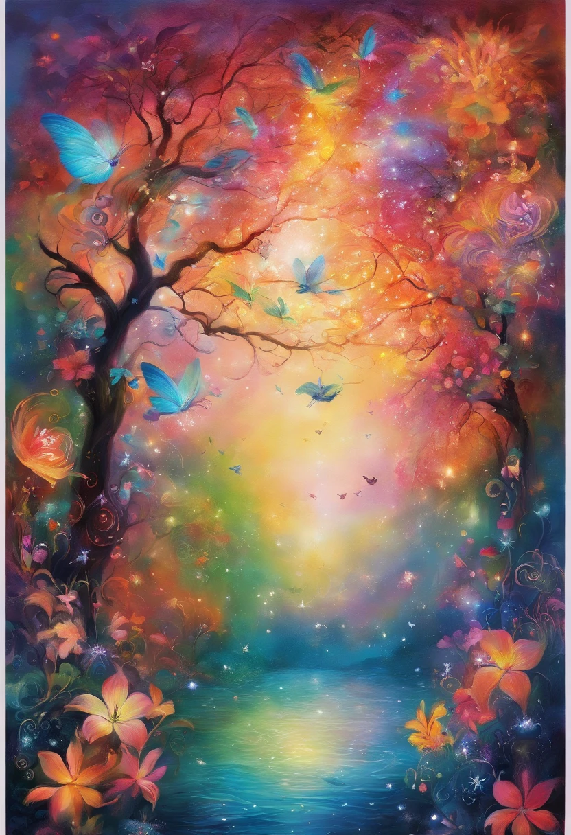 create a colorful new year atmosphere