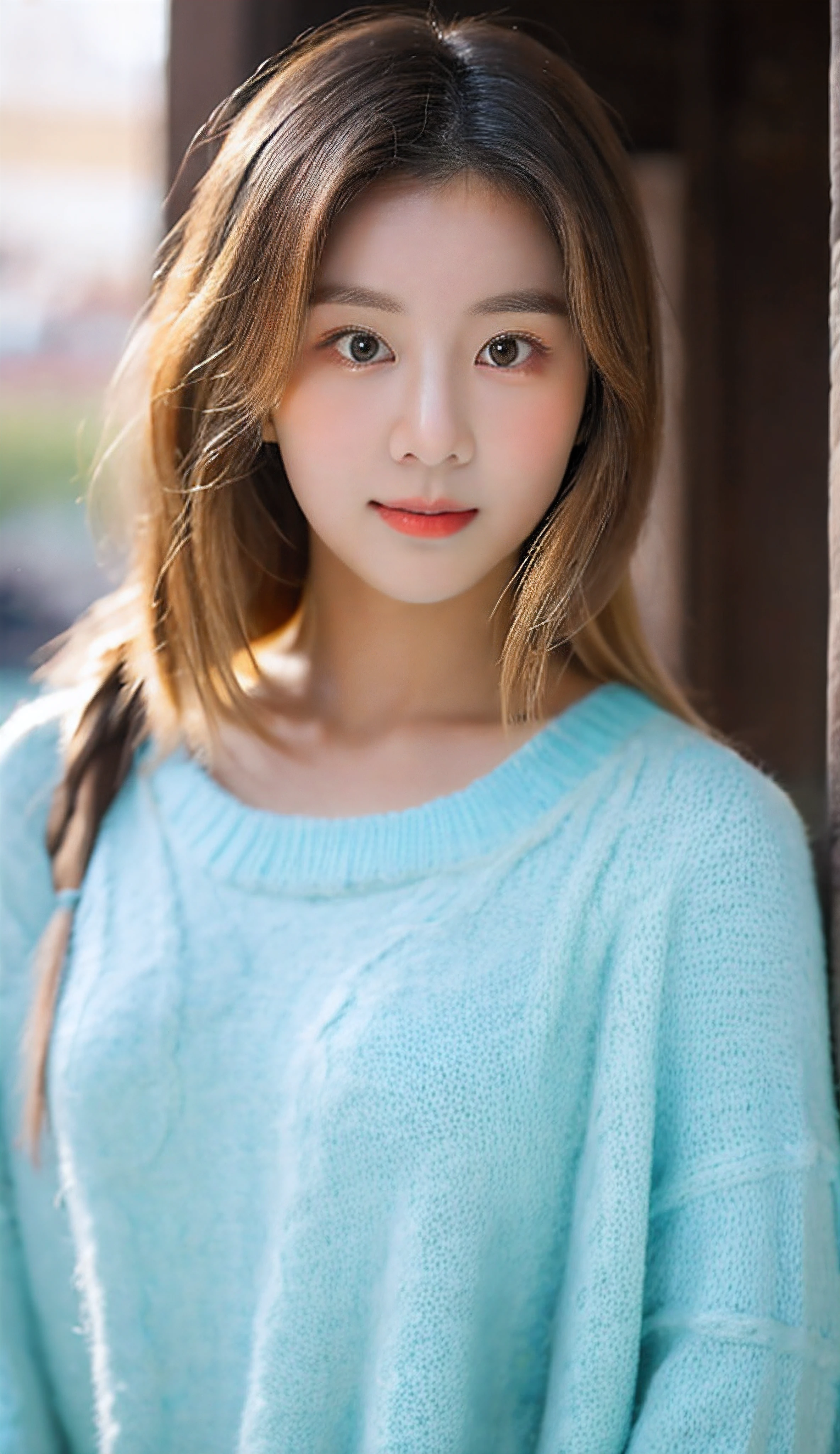 a close up of a woman with medium hair wearing a camisole, beautiful south korean woman, gorgeous young korean woman, beautiful young korean woman, korean girl, asian, korean woman, jaeyeon nam, beautiful asian girl, young adorable korean face, ulzzang, girl cute-fine-face, portrait of female korean idol, very beautiful girl, at riverside