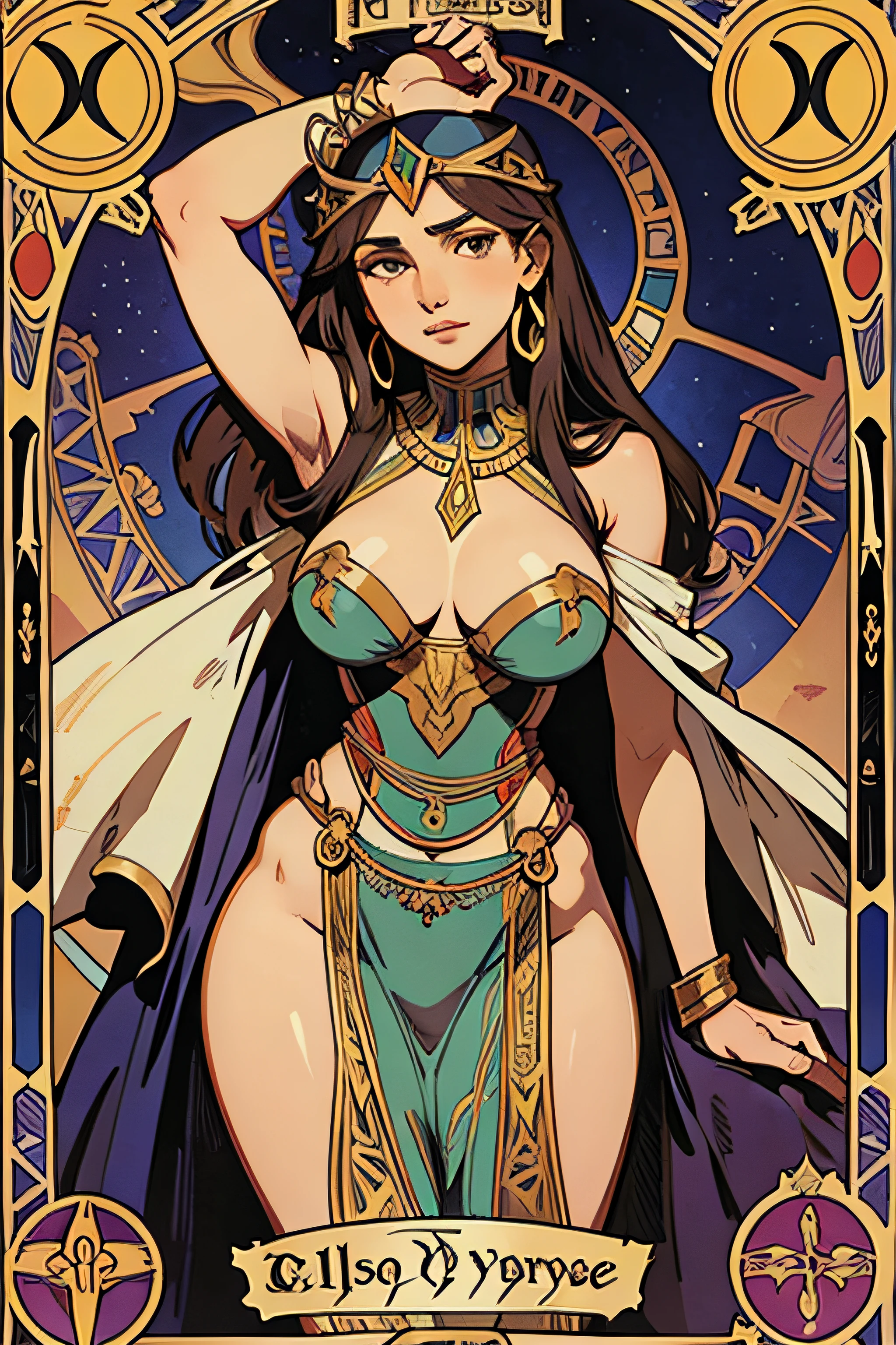 Egypt, Alphonse Mucha, Tarot cards