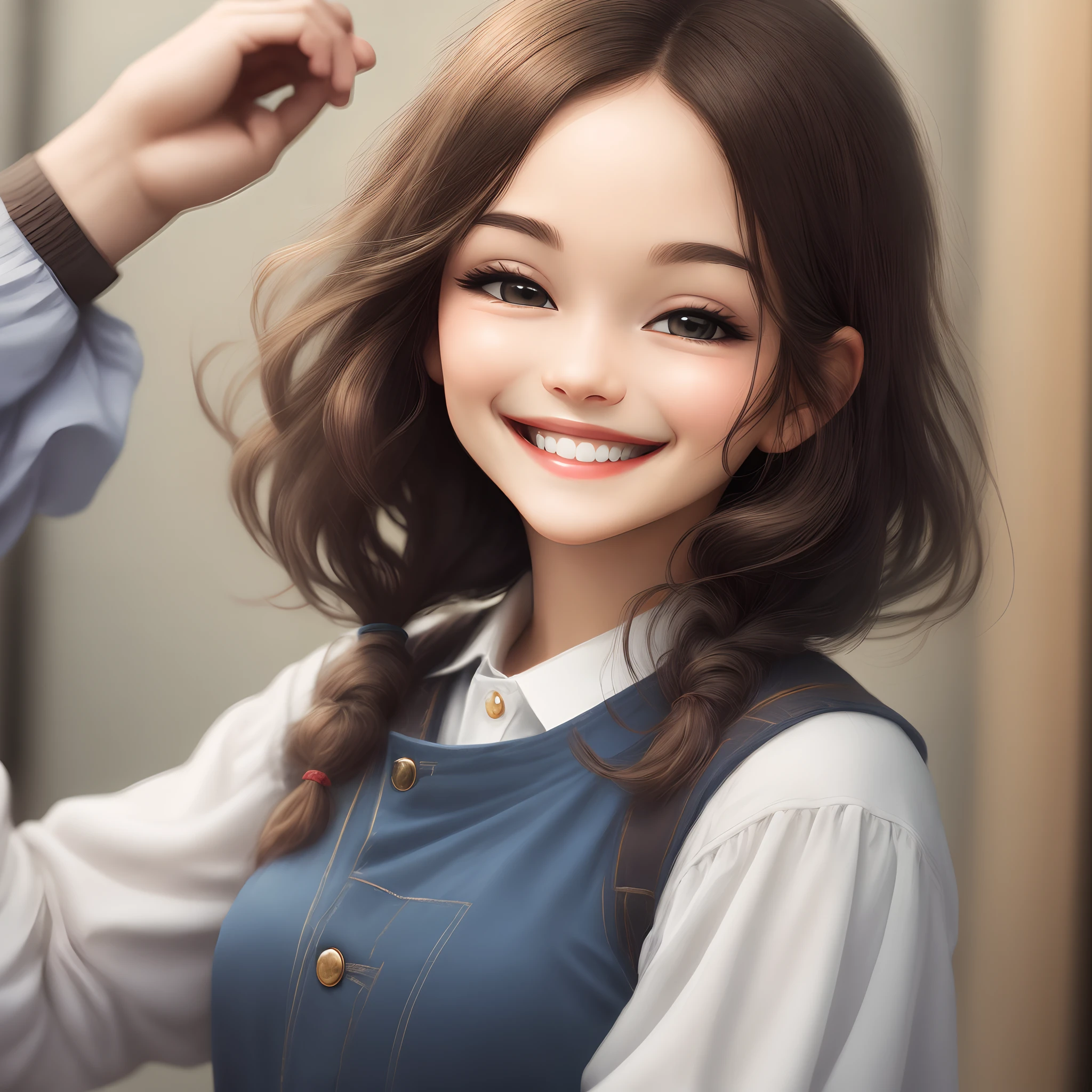 Relistic smiling