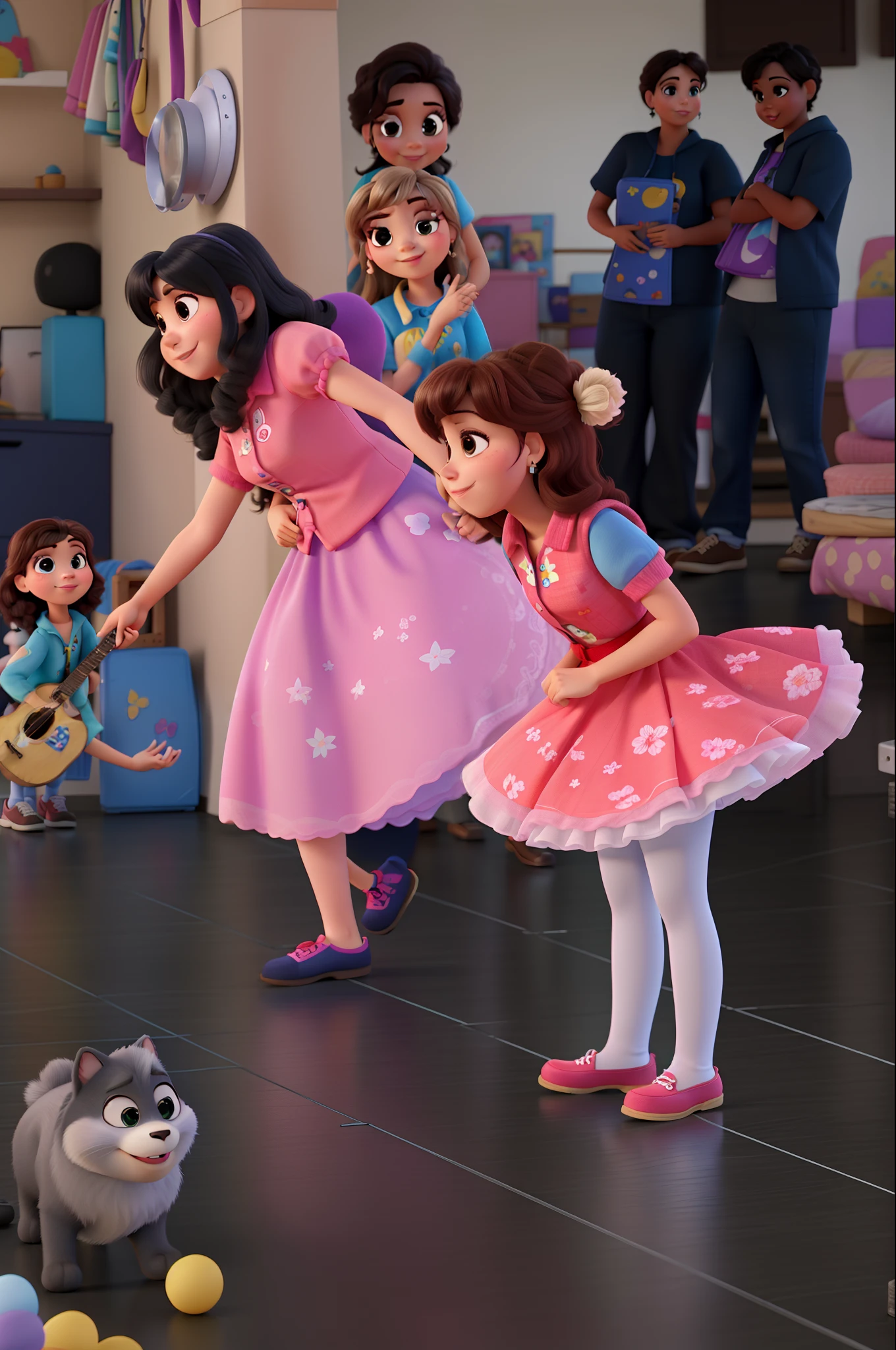 Meninas estilo Disney pixar alta qualidade ,melhor qualidade