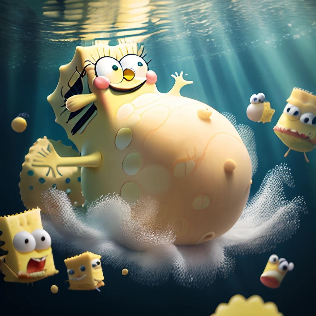 pregnant spongebob