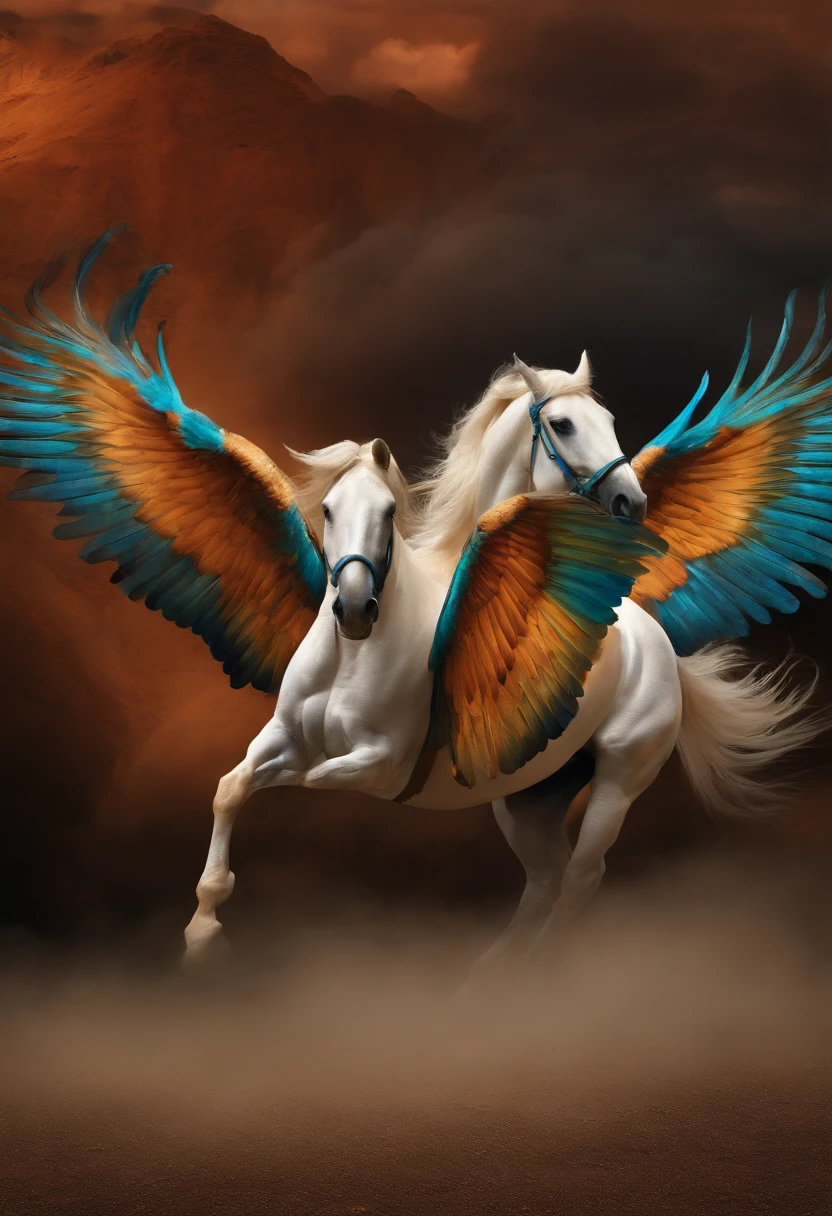 Winged horse