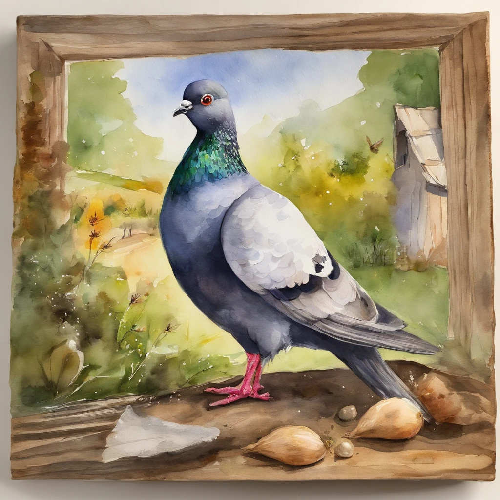 book cover pigeon image with farm