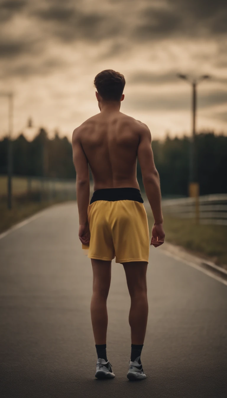 young boys, 20 yers old, nacked with socks nike, big of 19 cm, cute body muscle