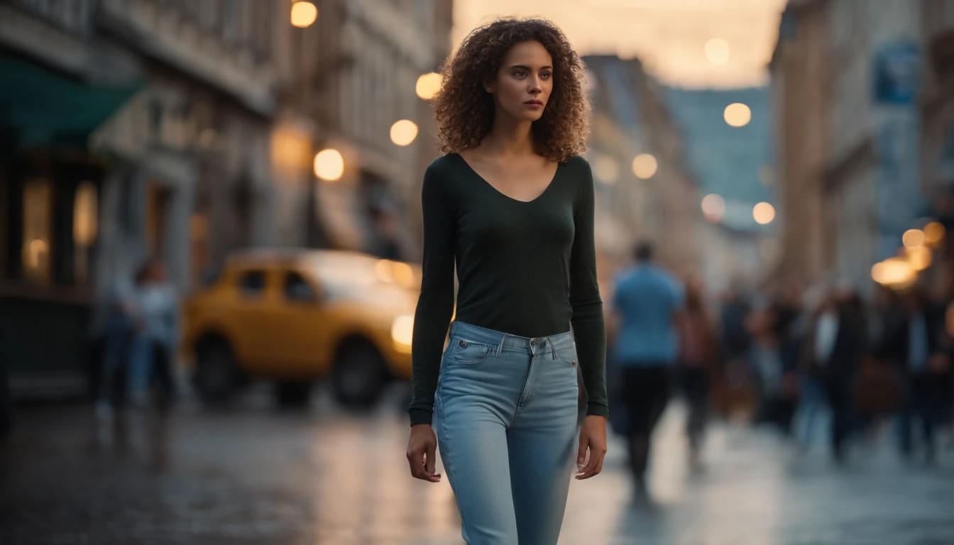 (a girl(in her 20s),embarrassed,standing,surprised,full bladder,urgent),(wet pants,wet spot on pants,embarrassed expression),(public setting,crowded street,city background),(cotton fabric,pants),(best quality,ultra-detailed,realistic:1.37),(portrait,urban scenery,vibrant colors,soft lighting)