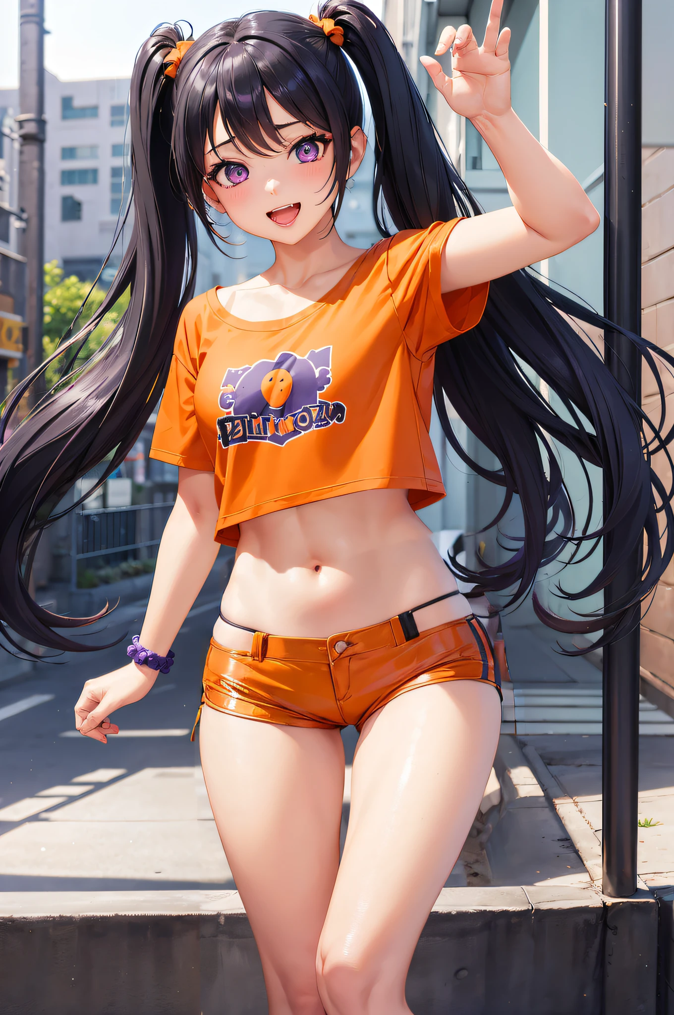 a sexy woman, (best quality), (masterpiece), (1girl), slim, anime, ((flat chested)), (protrait), (starfishbreasts), (naked breasts)