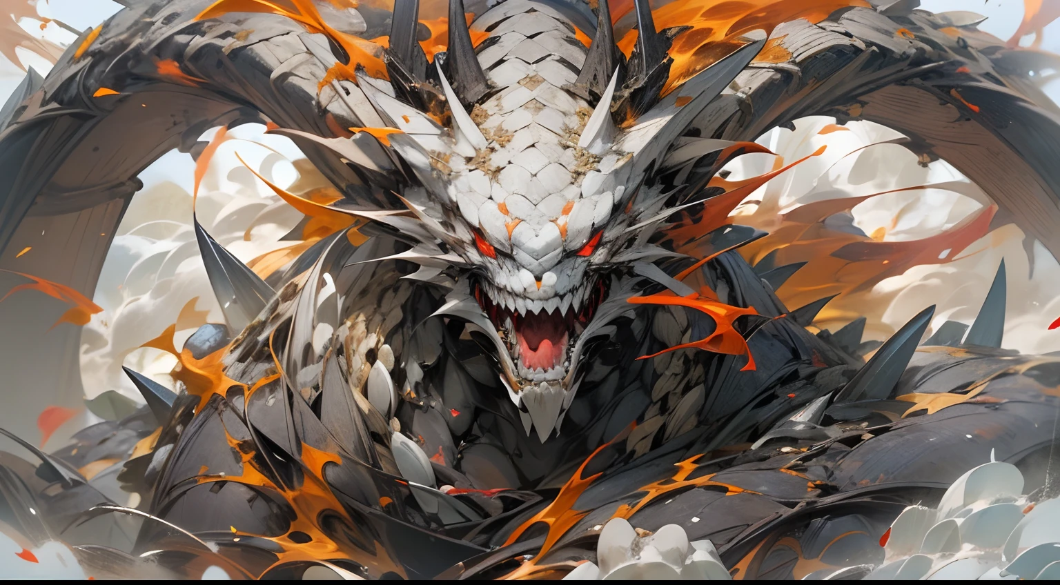 Name of the Zanpakutō Kurogane Ryū (Black Iron Dragon)

Appearance in its sealed form In its sealed form, Kurogane Ryū is a traditional looking katana with a guard (smoke) in the shape of a coiled dragon and a hilt (wash) black with silver details.