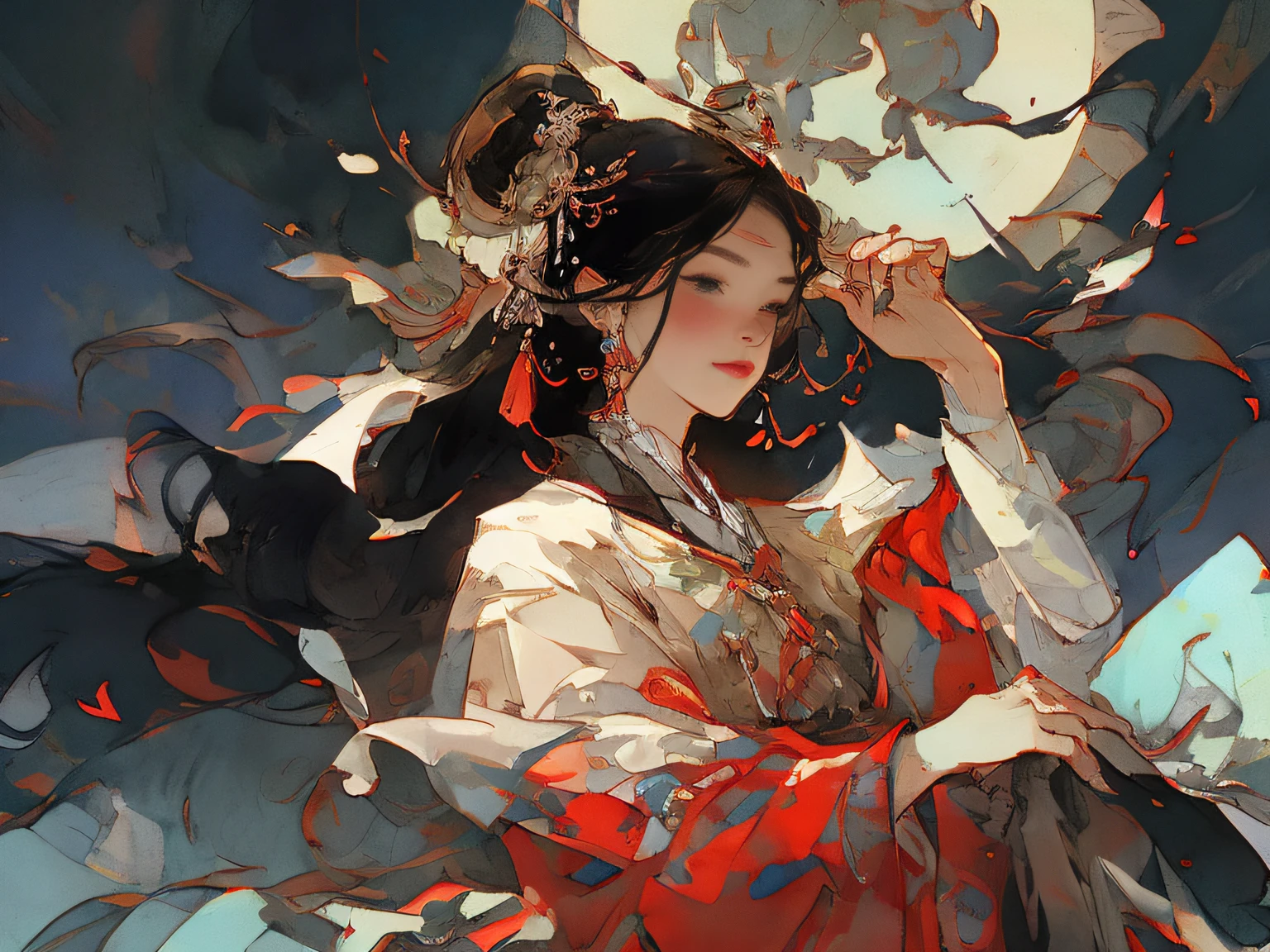 4,Continue refining The face should be clear