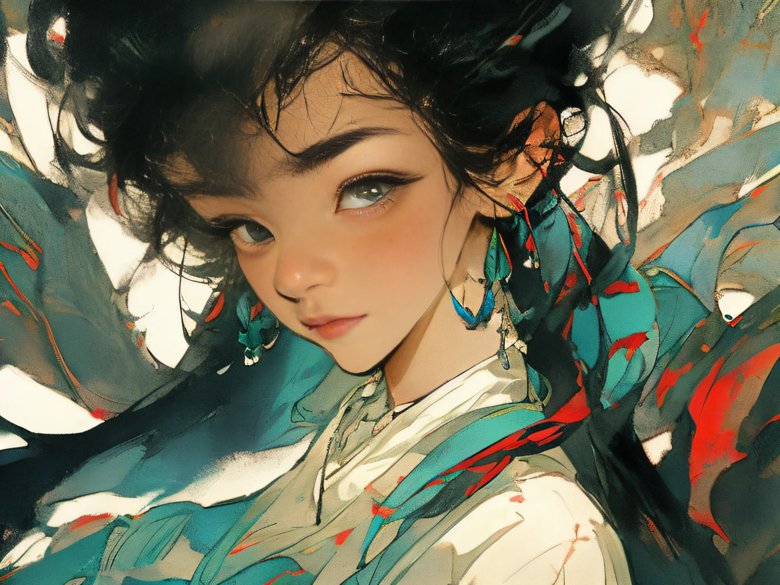 4,Continue refining The face should be clear