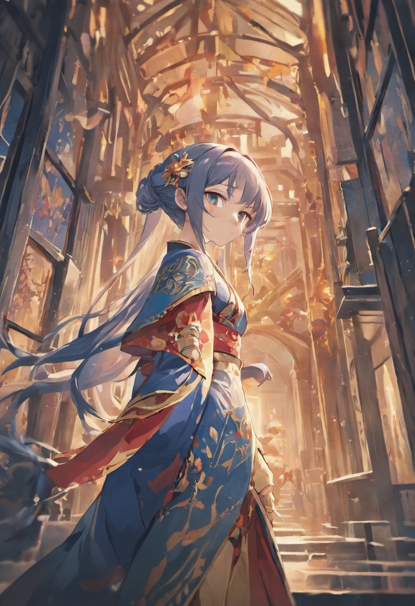 (best quality,4k,8k,highres,masterpiece:1.2),ultra-detailed,elf ears,beautiful blue eyes,long black hair,full body,kimono,mature,serious expression,magical ambiance,wisdom,woman,graceful pose,subtle background,soft lighting,sublime beauty,detailed facial features,dark colors,water, long black hair,