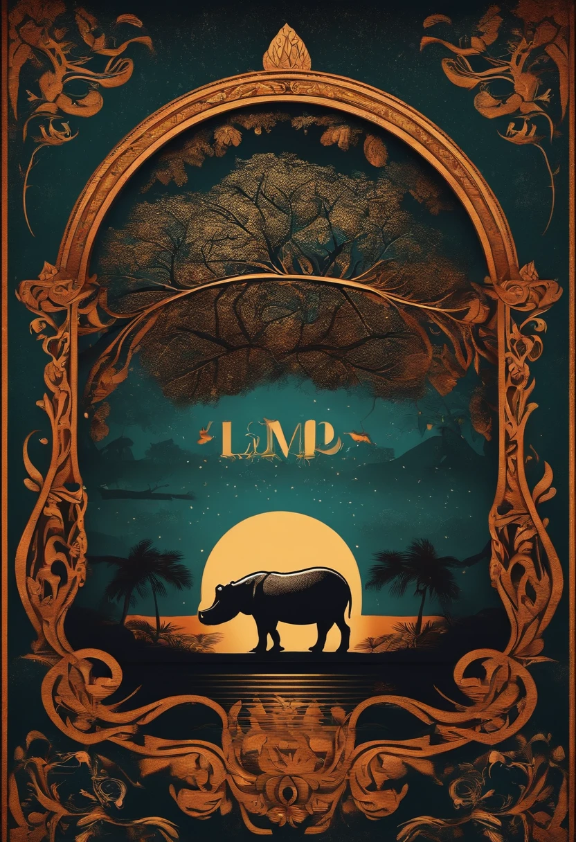 Design do ((logotipo)) do ((hippo))