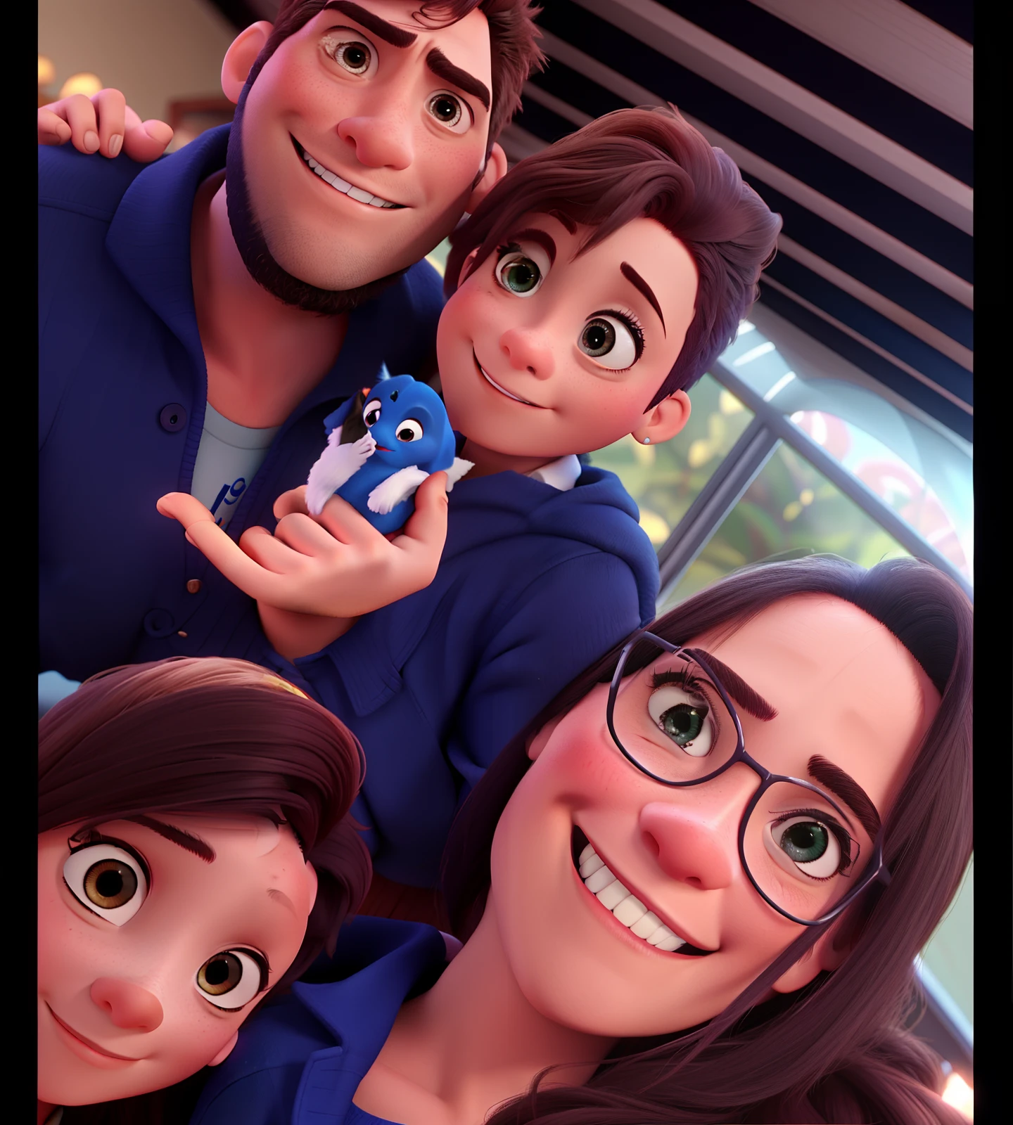 romantic couple, igual aos filmes Disney Pixar
