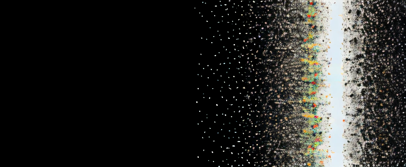 Generate an simple abstract and visually appealing pattern with a black background that exudes a sense of vibrancy and positivity. Please avoid any direct references to cigarettes or smoking. The aim is to create an eye-catching, abstract design that enhances the app's aesthetics and appeals to users.