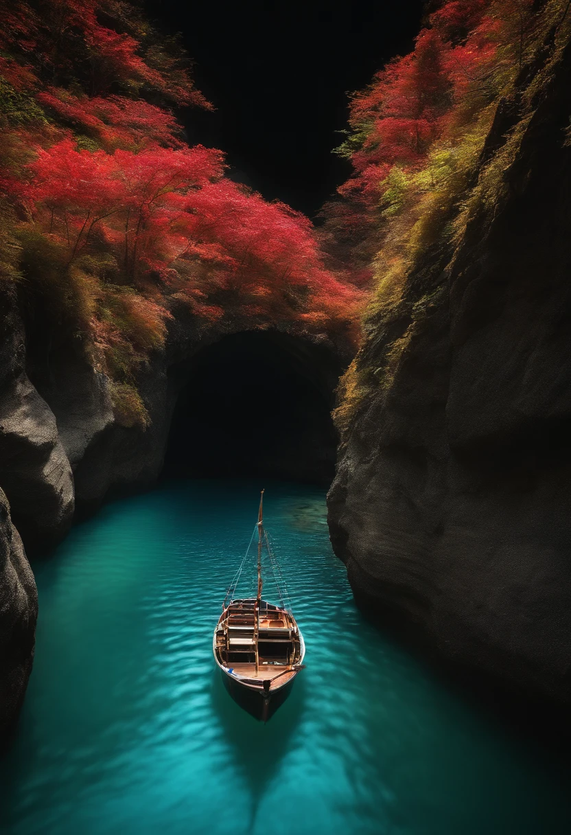 Beautiful view of the bottom of the sea Cat Ear Niang