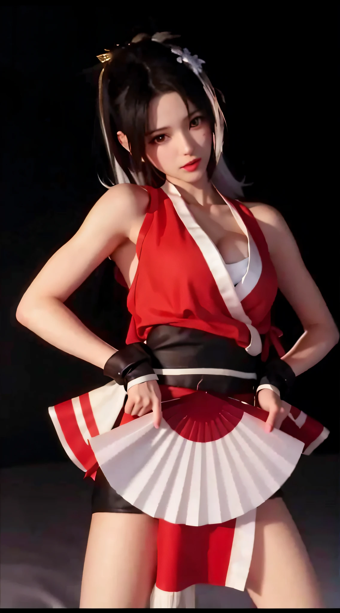 Adorable cute revealing cosplay girls