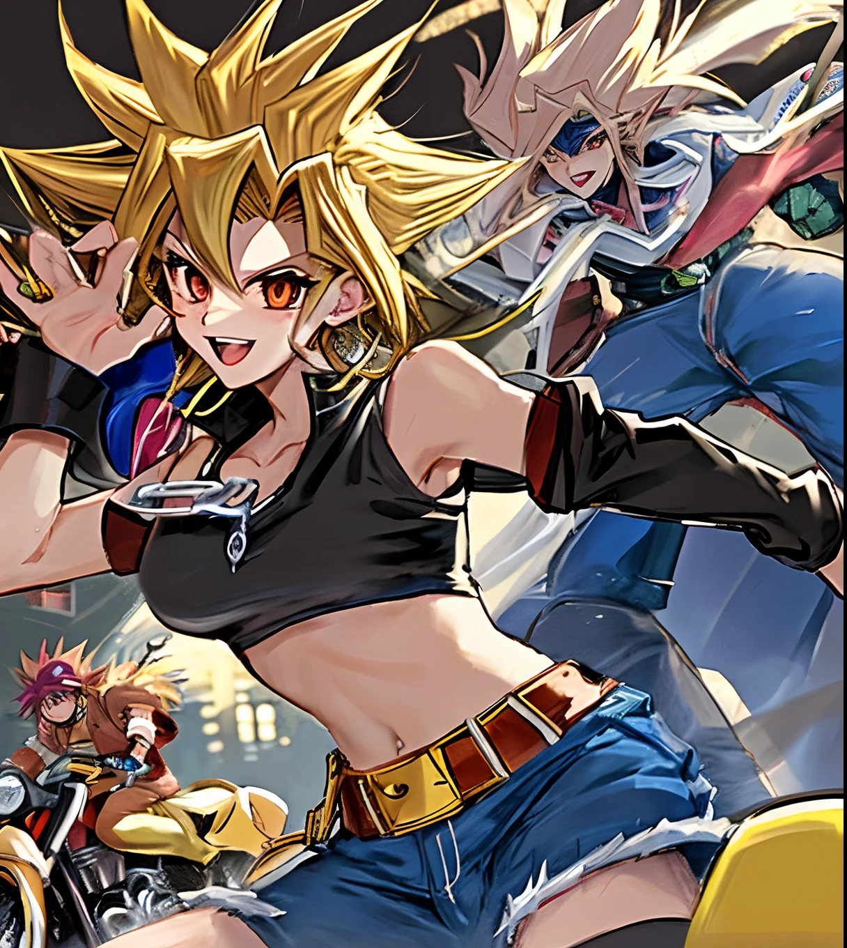 Yugi moto gang banging