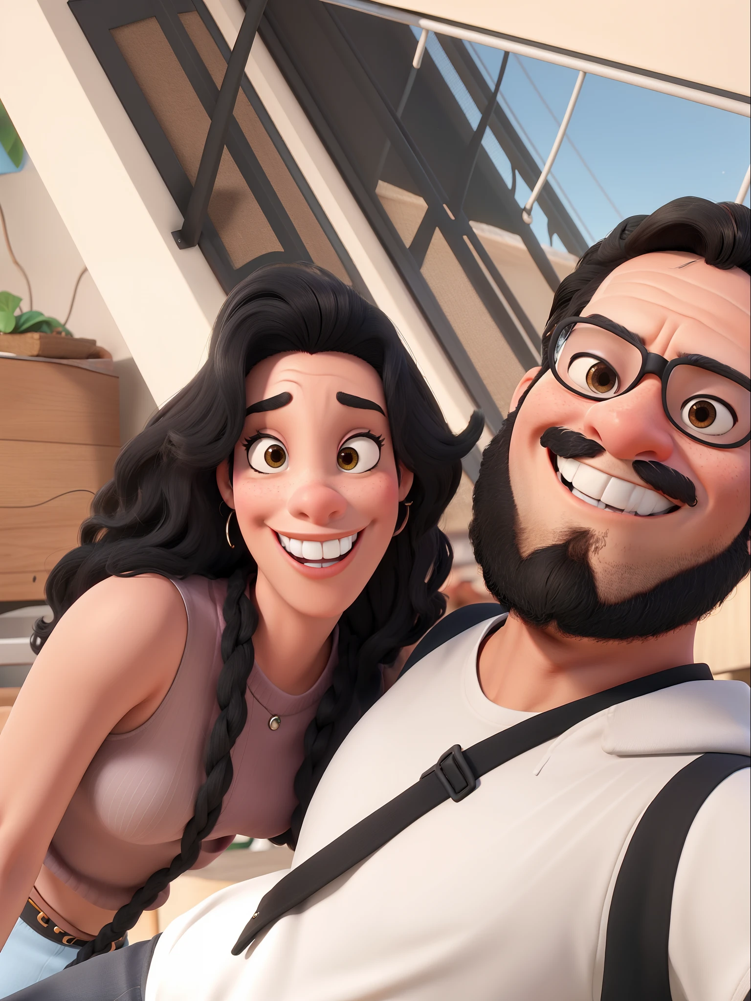 CASAL NEGRO ESTILO DINEY PIXAR. ALTA QUALIDADE MELHOR QUALIDADE