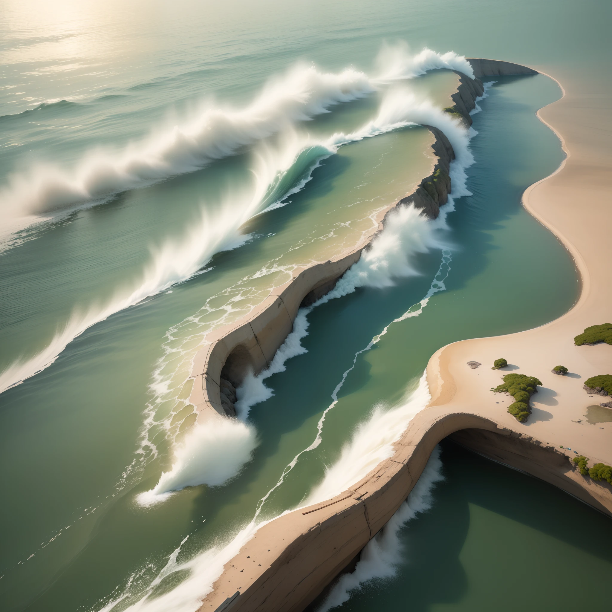 The waters of the Yellow River come up in the sky and rush to the sea and never return