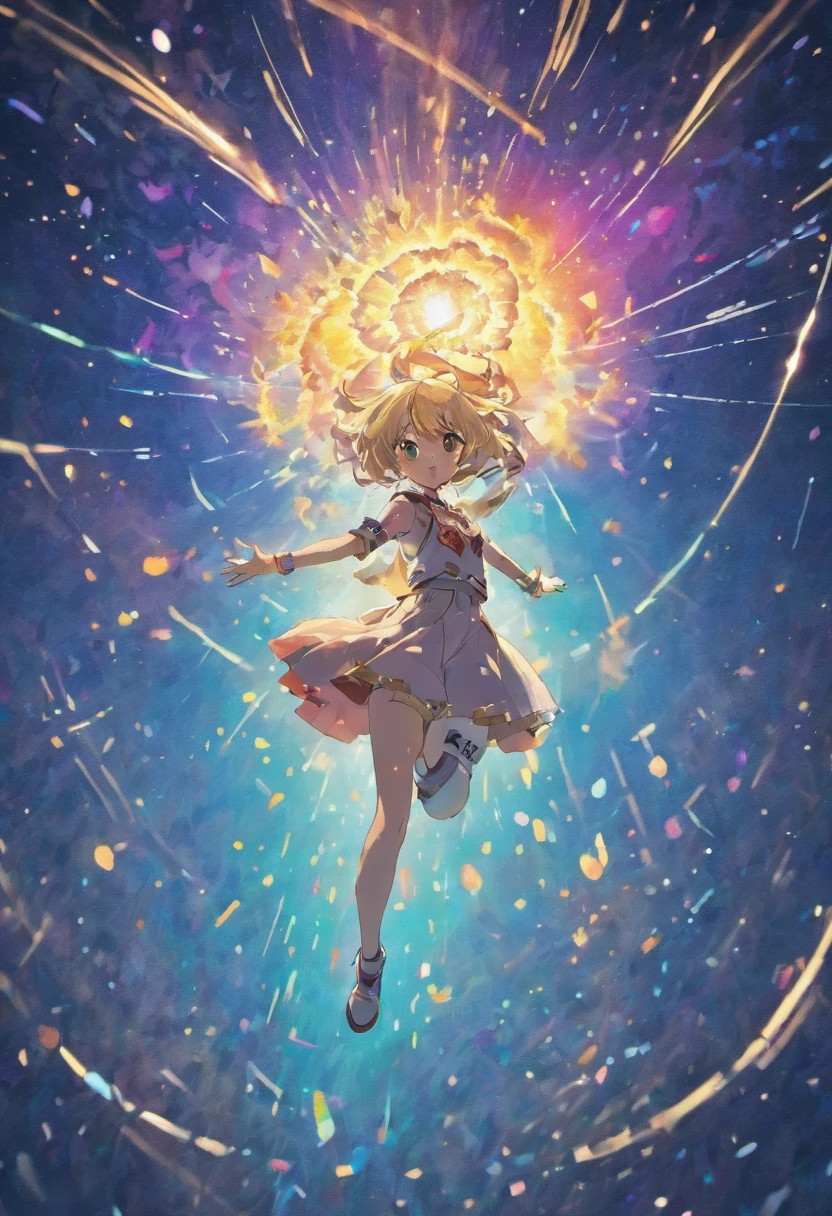 See a glimmer of light in space,Then there was an explosion,The last flower is ashes