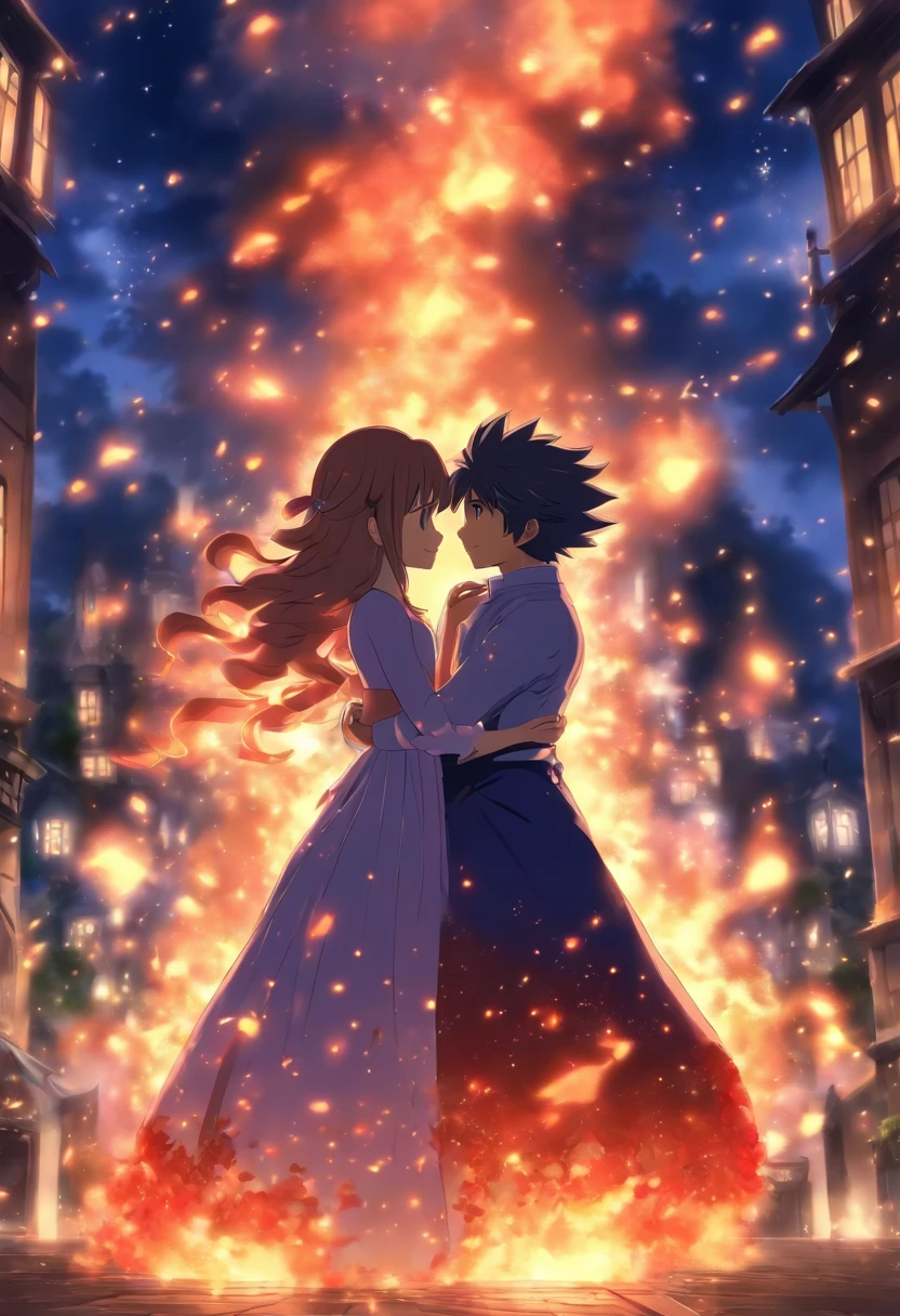 ▪ ▪ They exchanged stolen glances and secret touches. ▪ Each moment fueling the fire of their forbidden love.
▪ ▪ ▪ One day, ▪ Emily received an invitation to a grand ball in honor of her family's contributions to the town ▪ ▪ It was an event that would bring together everyone they knew, ▪ including their families, friends, ▪ and the entire community.