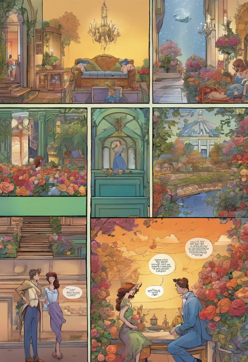 ▪ ▪ They exchanged stolen glances and secret touches. ▪ Each moment fueling the fire of their forbidden love.
▪ ▪ ▪ One day, ▪ Emily received an invitation to a grand ball in honor of her family's contributions to the town ▪ ▪ It was an event that would bring together everyone they knew, ▪ including their families, friends, ▪ and the entire community.
