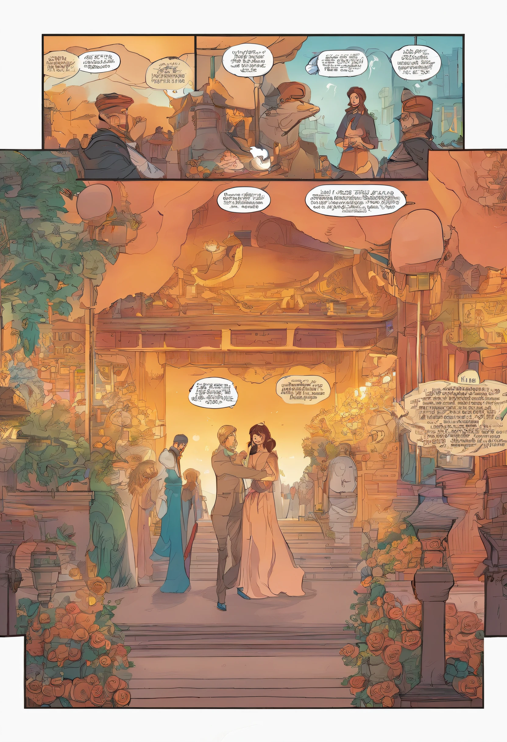 ▪ ▪ They exchanged stolen glances and secret touches. ▪ Each moment fueling the fire of their forbidden love.
▪ ▪ ▪ One day, ▪ Emily received an invitation to a grand ball in honor of her family's contributions to the town ▪ ▪ It was an event that would bring together everyone they knew, ▪ including their families, friends, ▪ and the entire community.