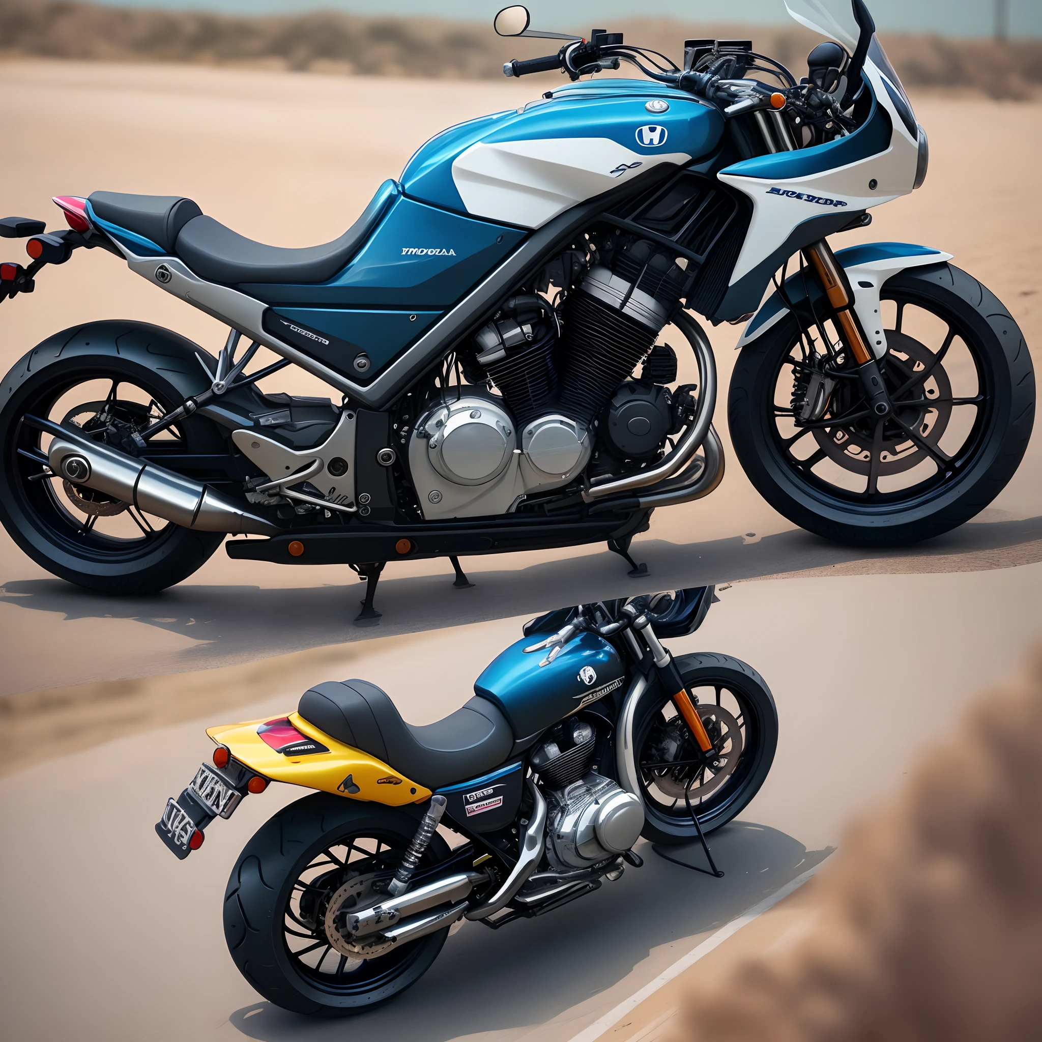 Crie um vendedor de motos honda